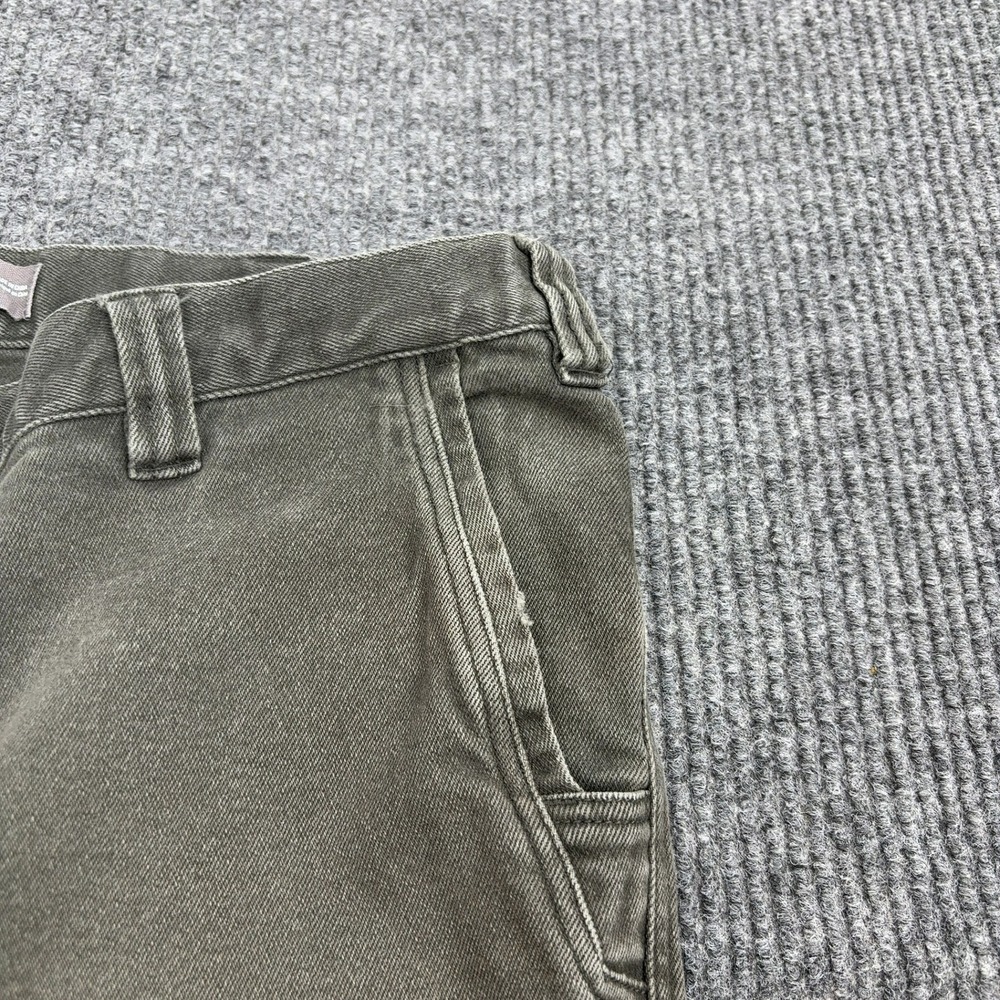 Arborwear Cedar Flex Pants Mens 38x32 Brown Cotton Spandex Double Knee Workwear - Picture 4 of 11